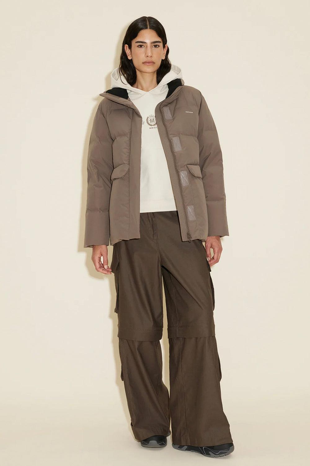 Besseggen Down Jacket Taupe