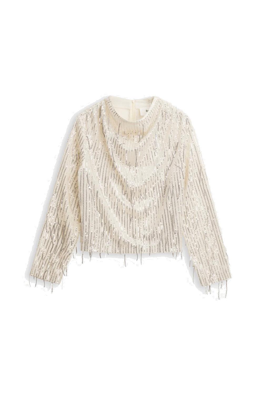 Beverly Fringe Top Lt Gold