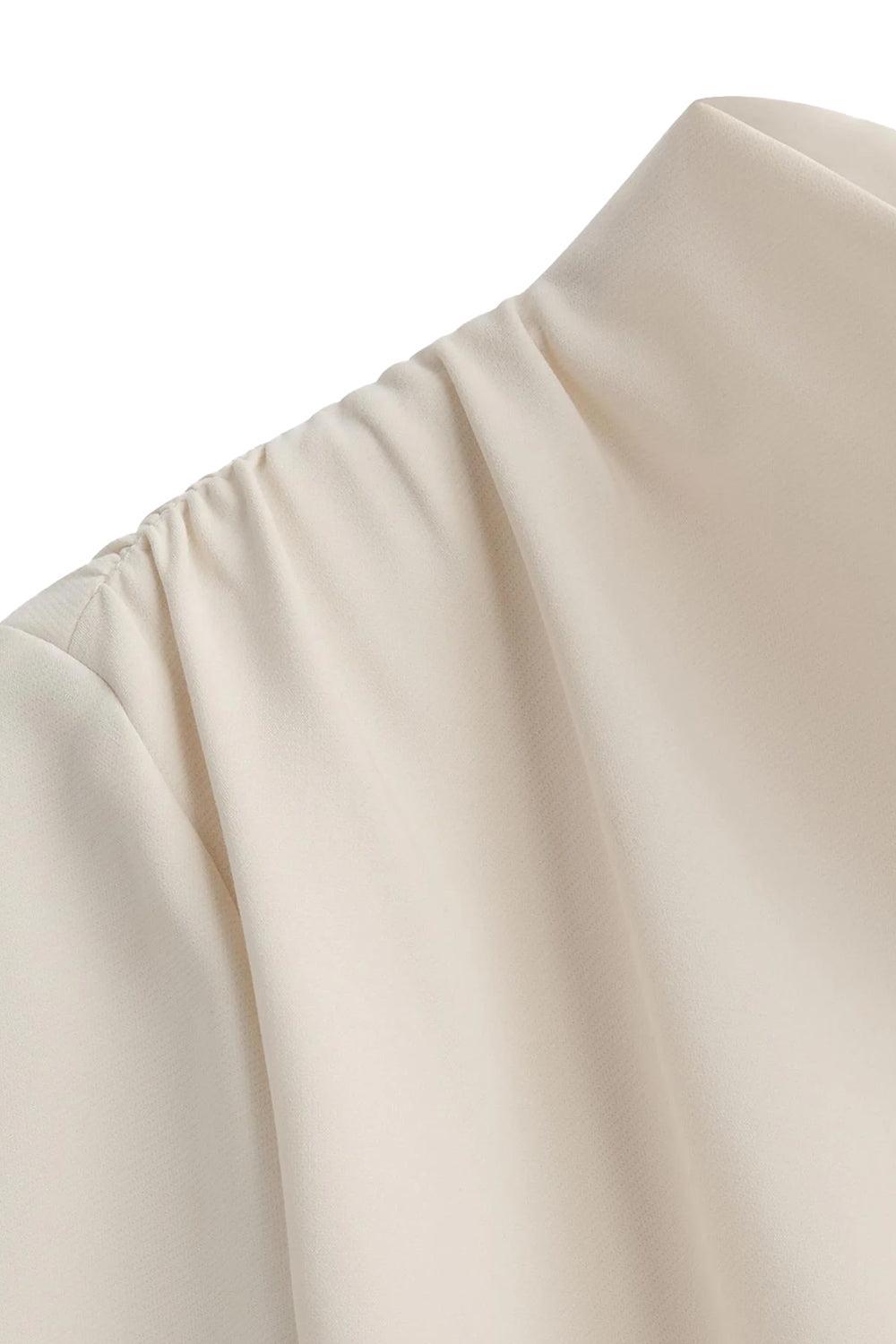 Beverly Top Ivory White