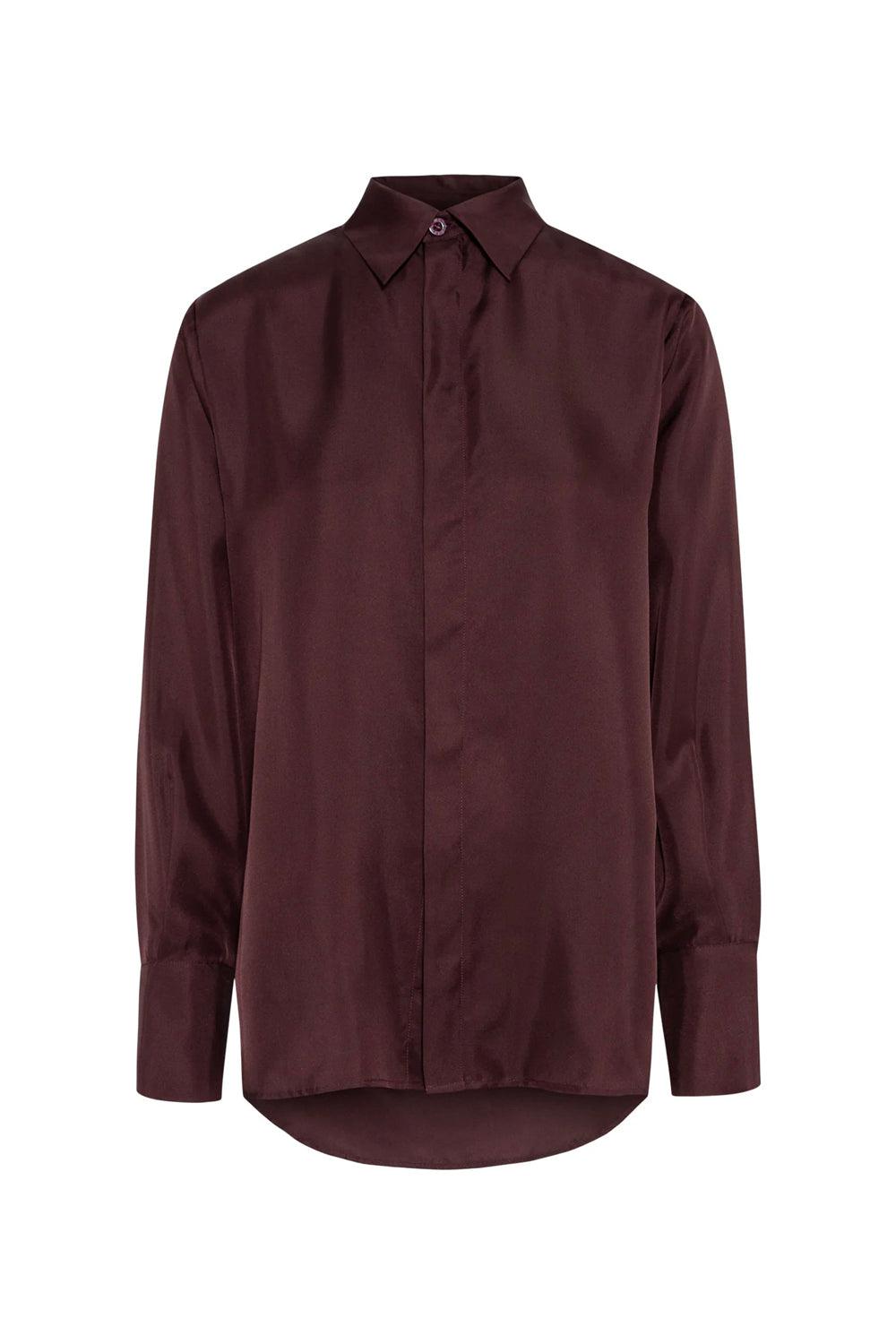 Braga shirt Aubergine