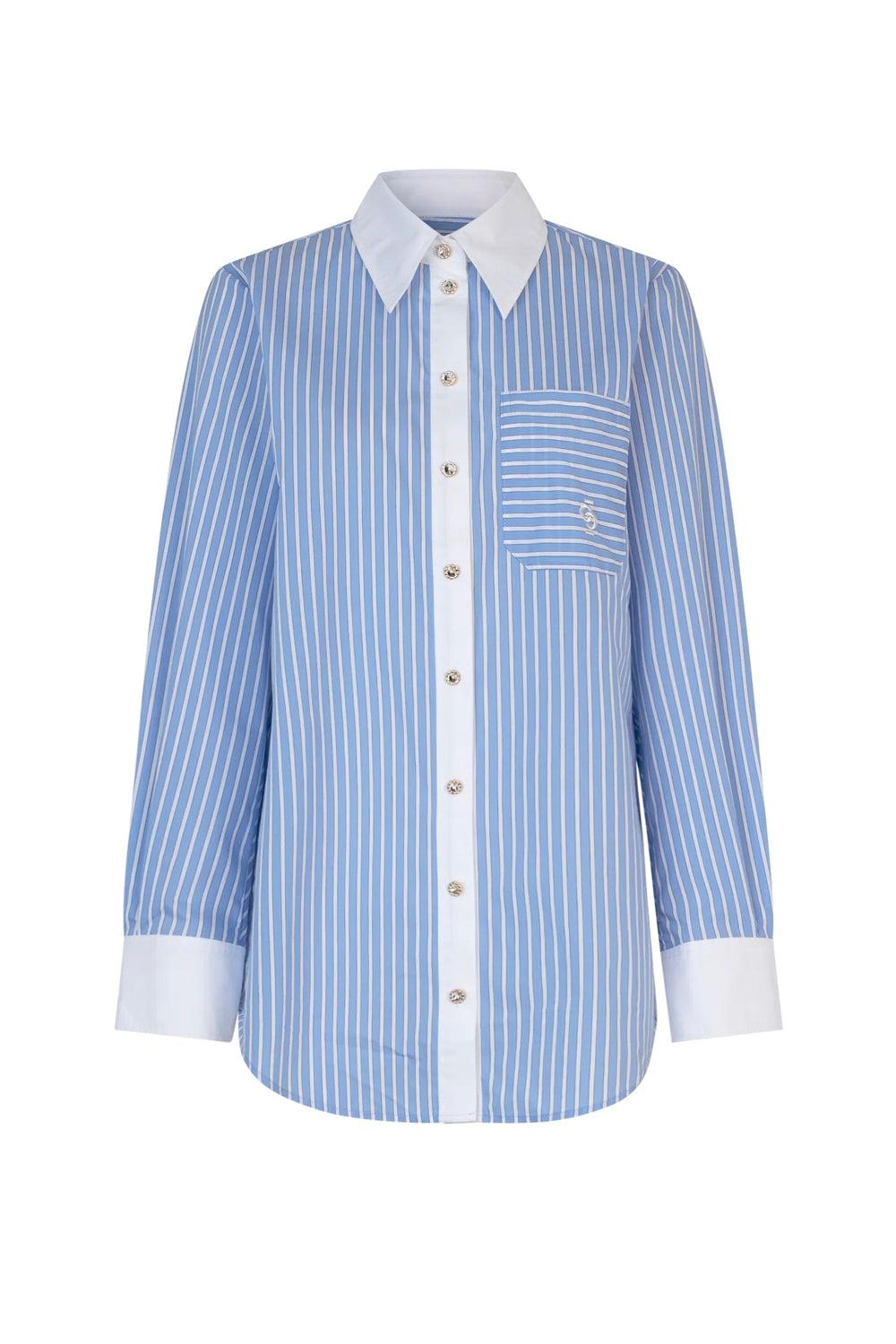 Brendacras shirt light blue