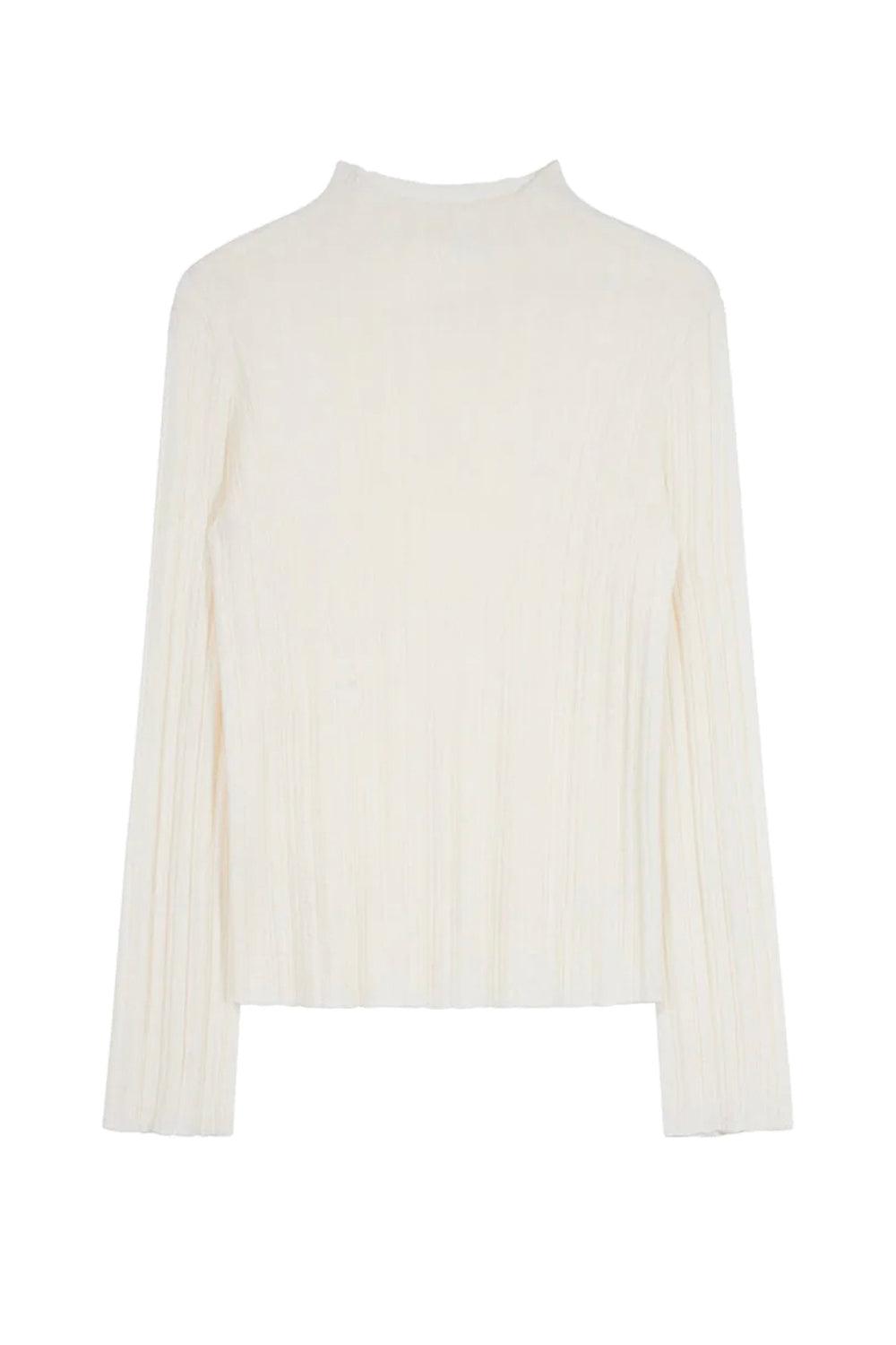 Brindle Knit Top Offwhite