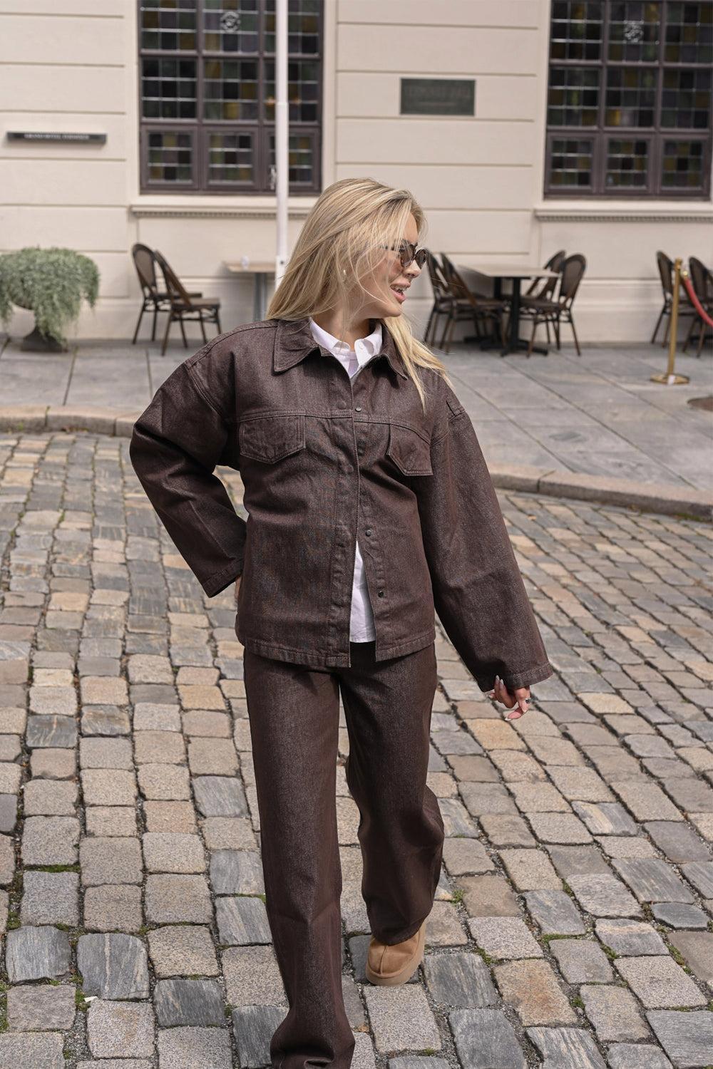 Brooke Jeans Exclusive Brown Bourgogne