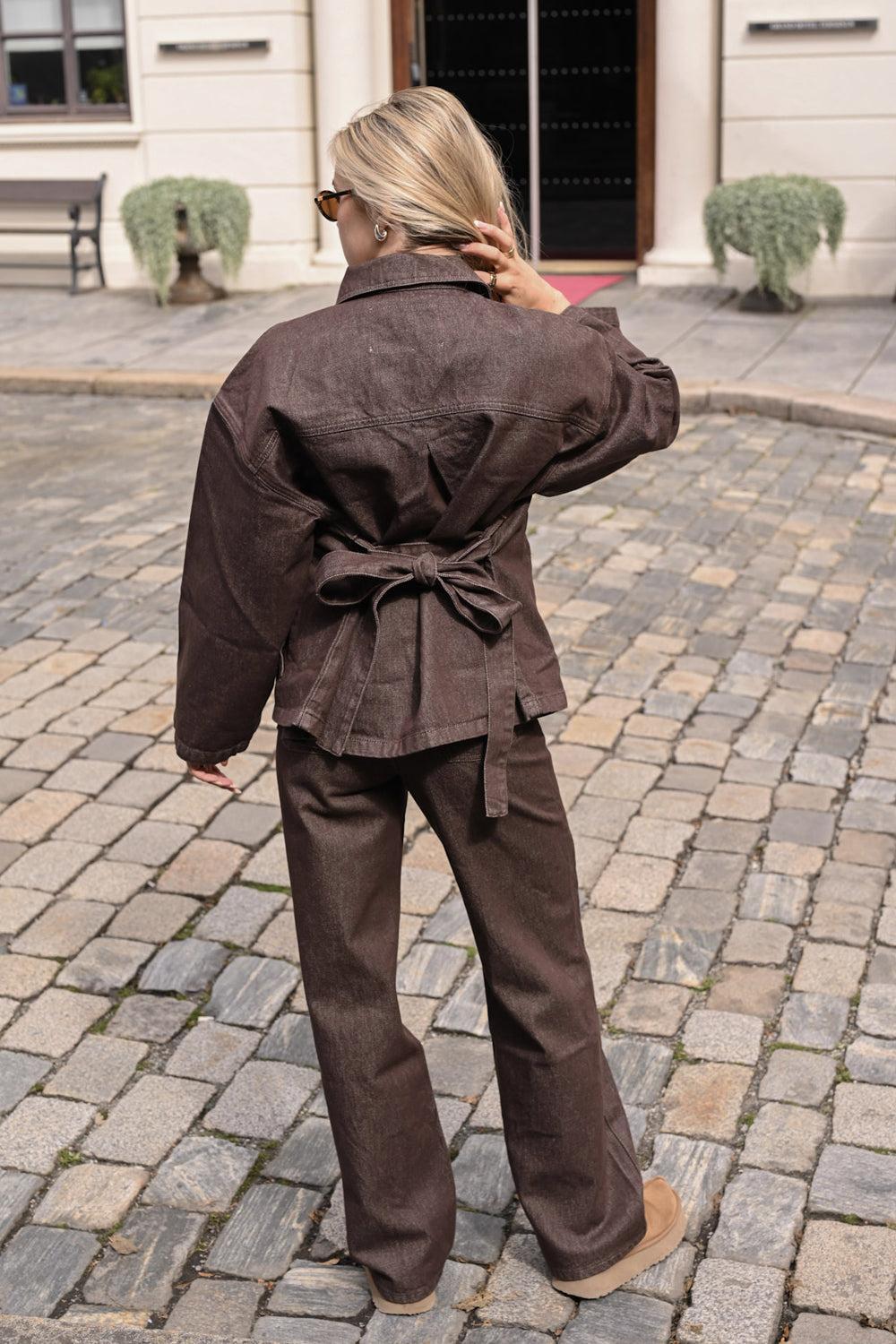 Brooke Jeans Exclusive Brown Bourgogne