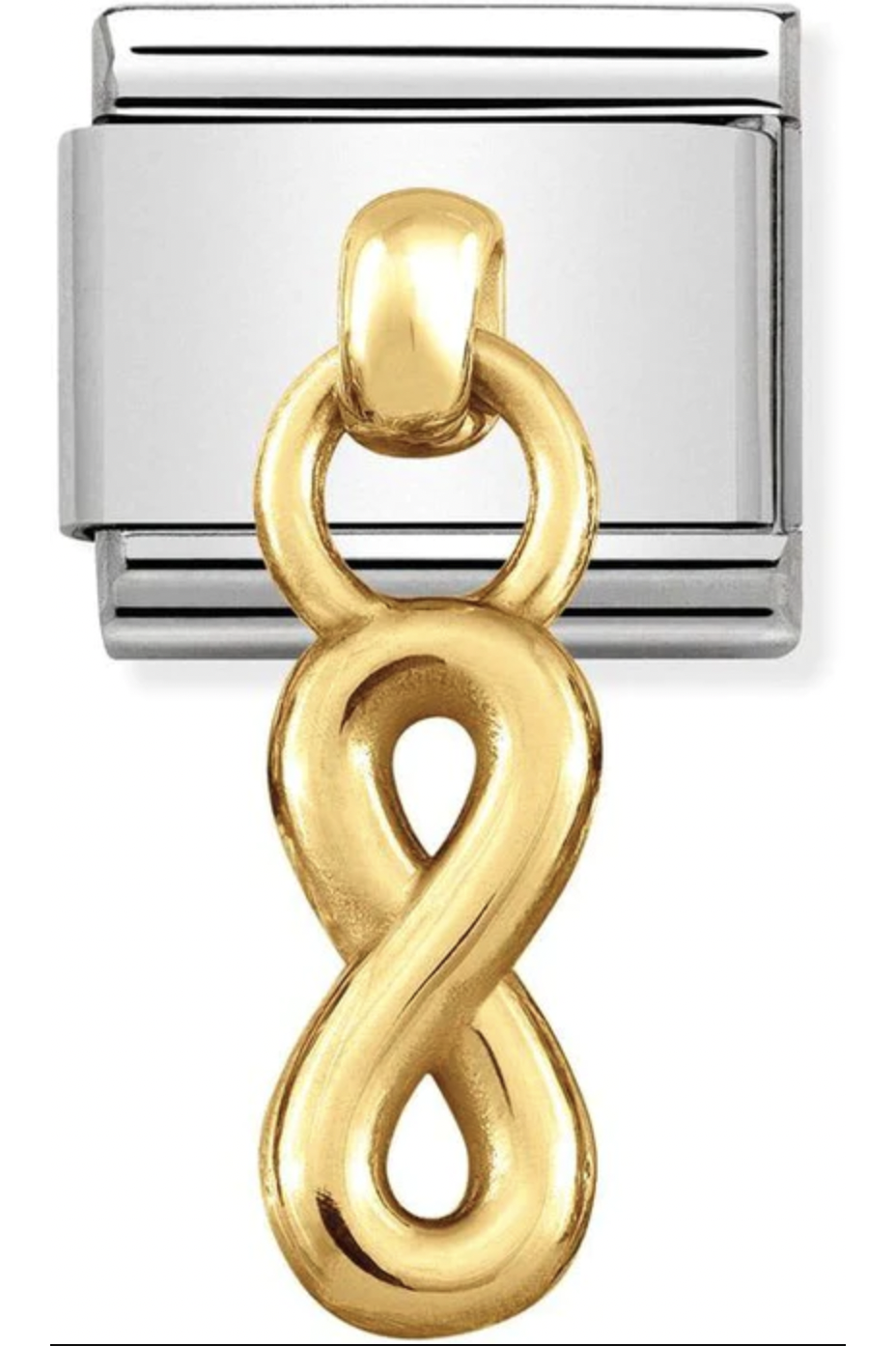 CHARMS 18k Gold Infinity Pendant