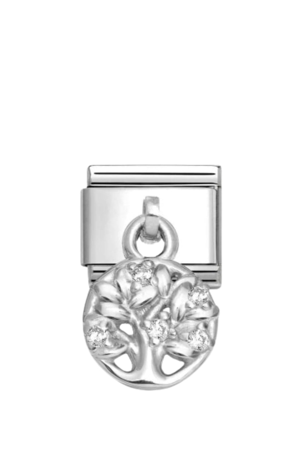 CHARMS 925 Sterling Silver and Enamel Tree Life
