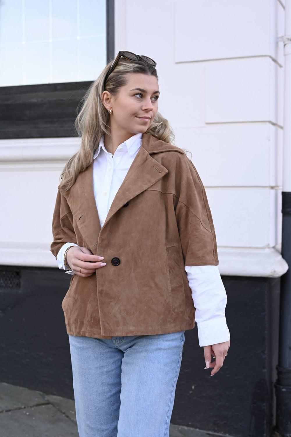 CLARA Goat Suede Mousse