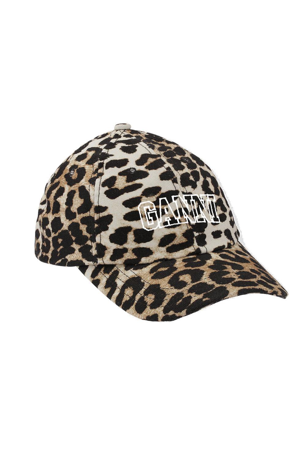 Cap Hat Print Leopard