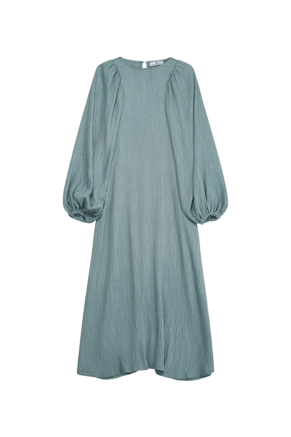 Carolina Crinkled Dress Soft Aqua