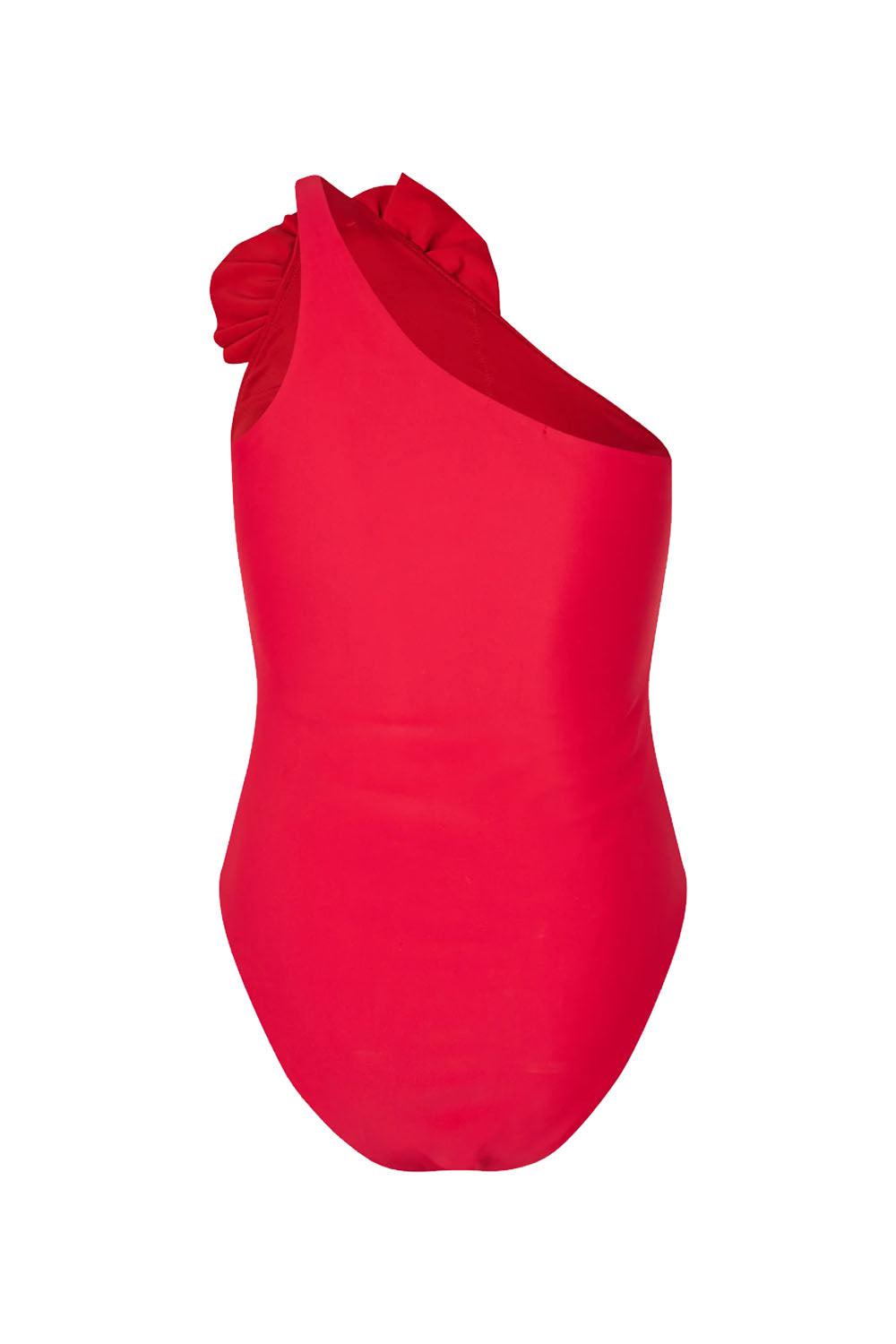 Carrie Swimsuit Racing Red