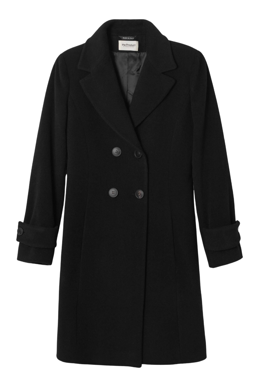 Cashmere Coat Black