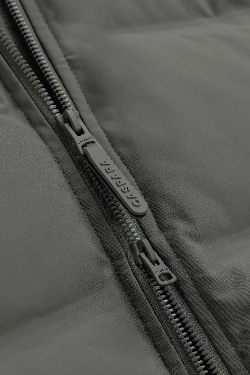 Caspara W. Aurora Puffer Jacket Khaki