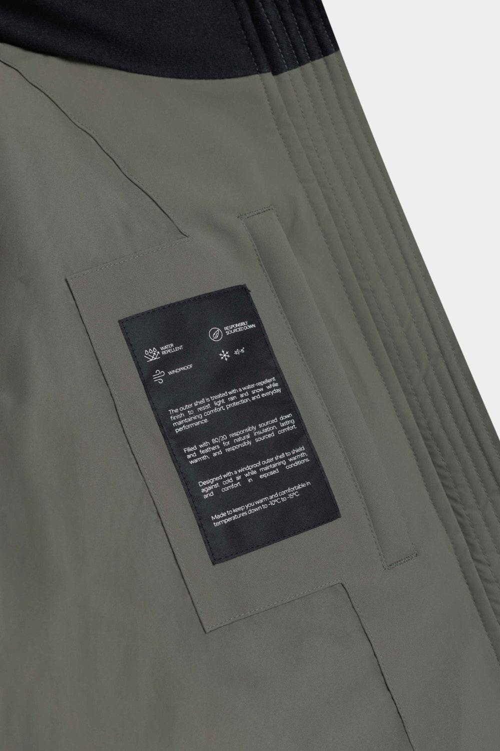 Caspara W. Aurora Puffer Jacket Khaki