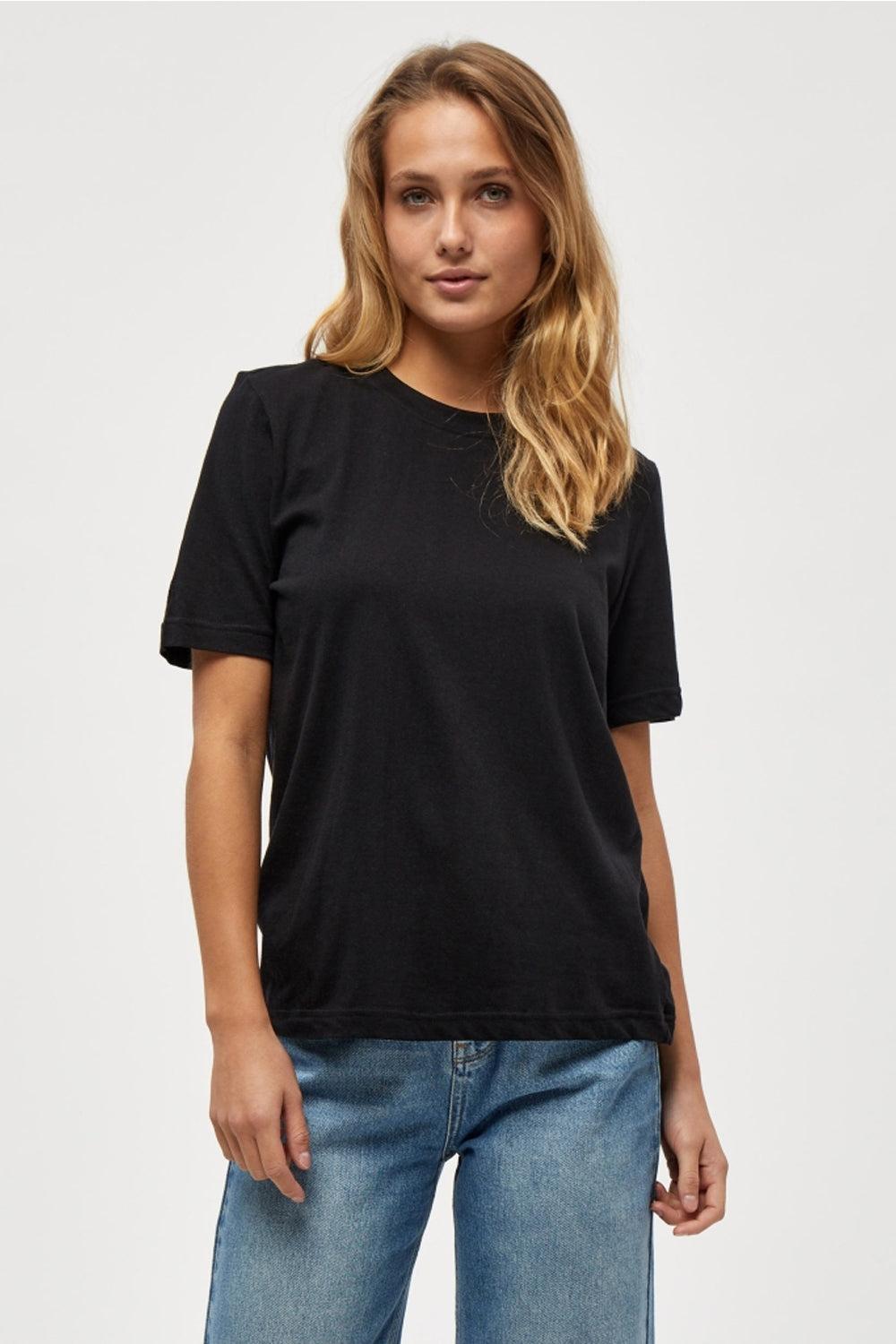 Cathy GOTS Tee Black