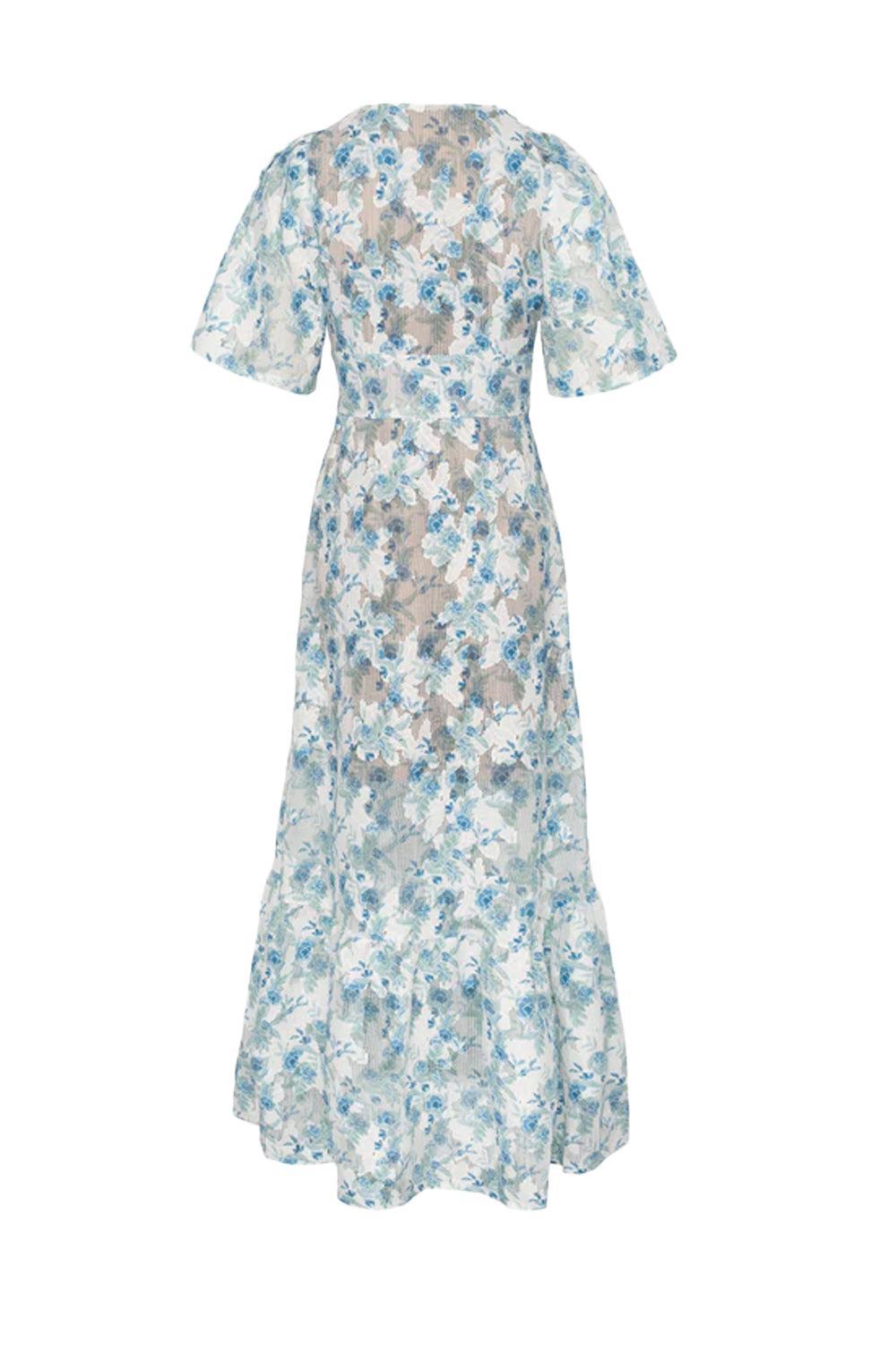 Celina maxi dress blue whisper