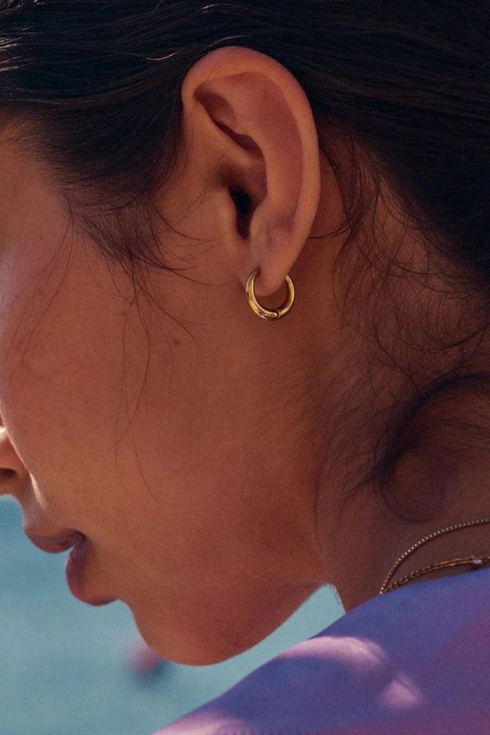 Charmentity Hoops Gold