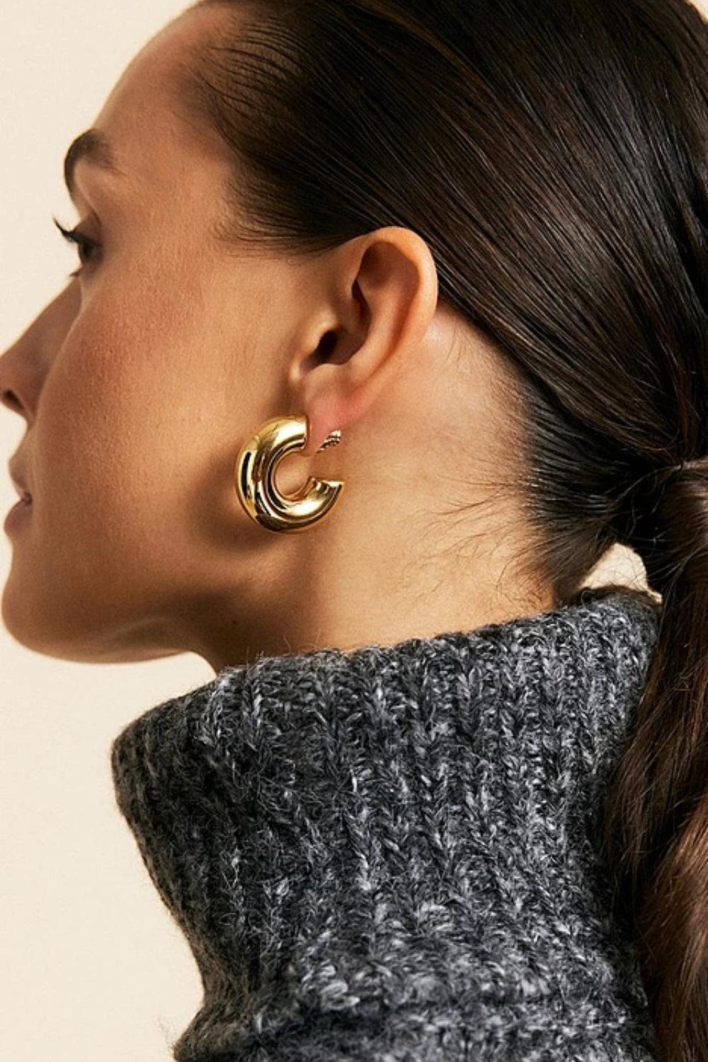 Chunky Creoles L Gold