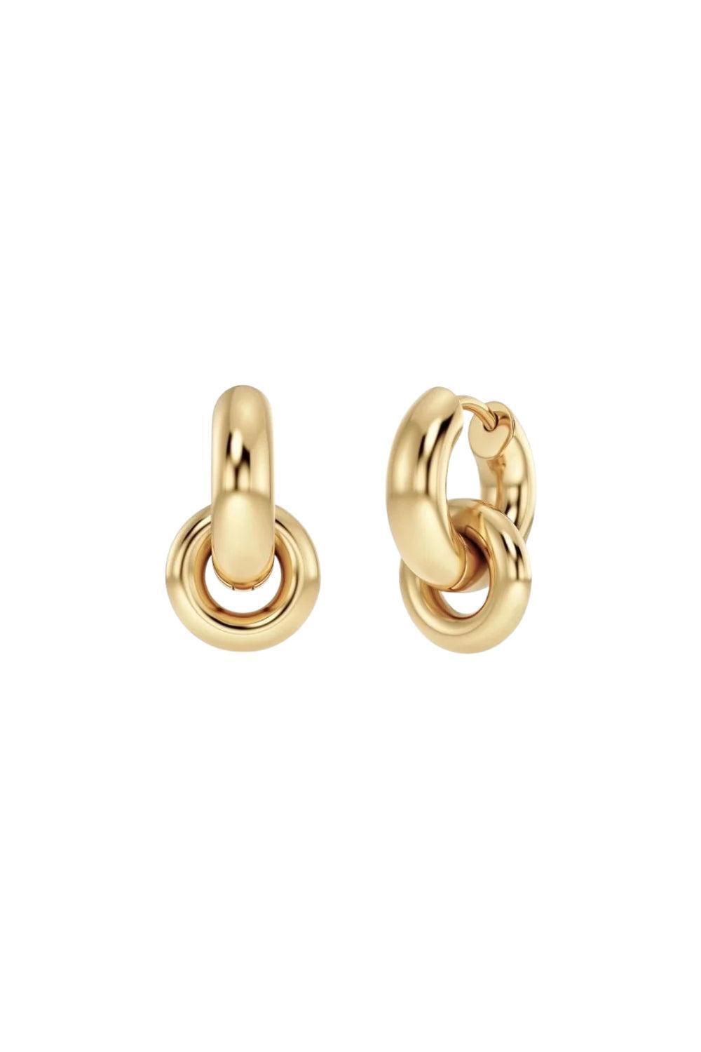 Chunky Eternal Earrings Gold