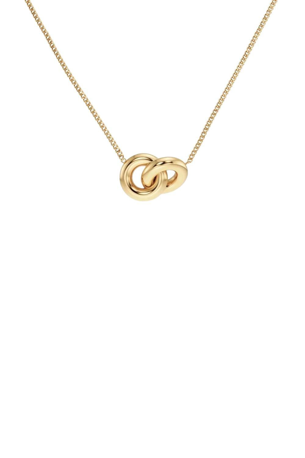 Chunky Eternal Necklace Gold