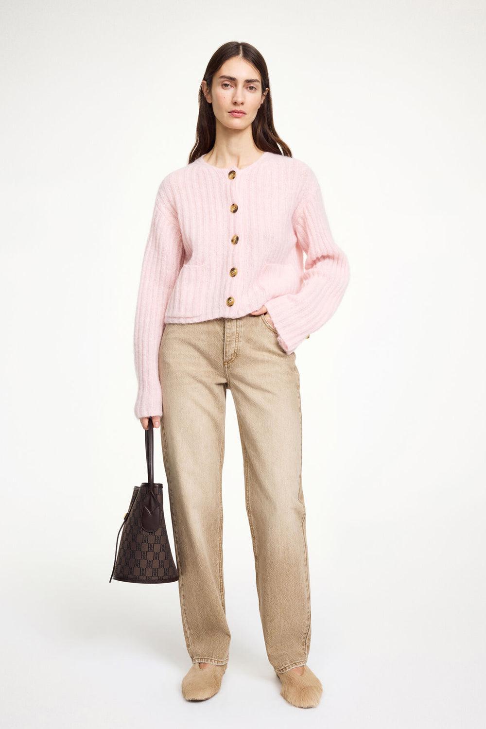 Cierrou Cardigan Chalk pink