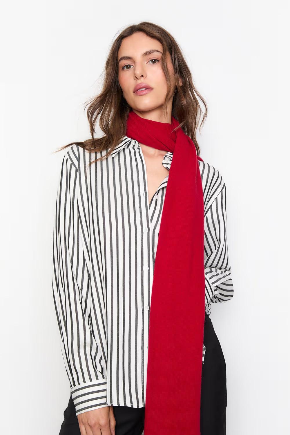 Cilia Shirt Black Stripe