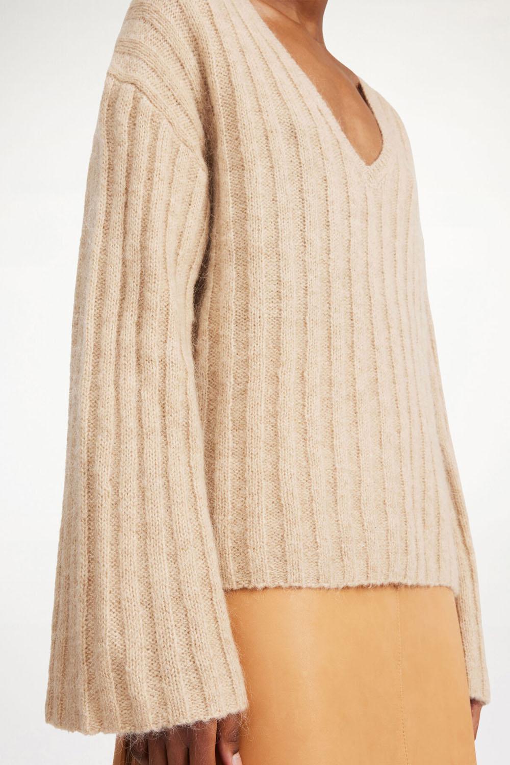 Cimone ribbed Sweater Beige