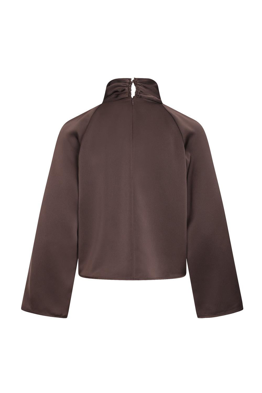 Cira Blouse Black Coffee