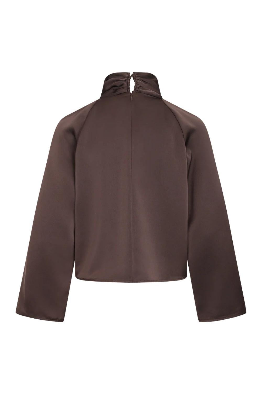 Cira Blouse Black Coffee