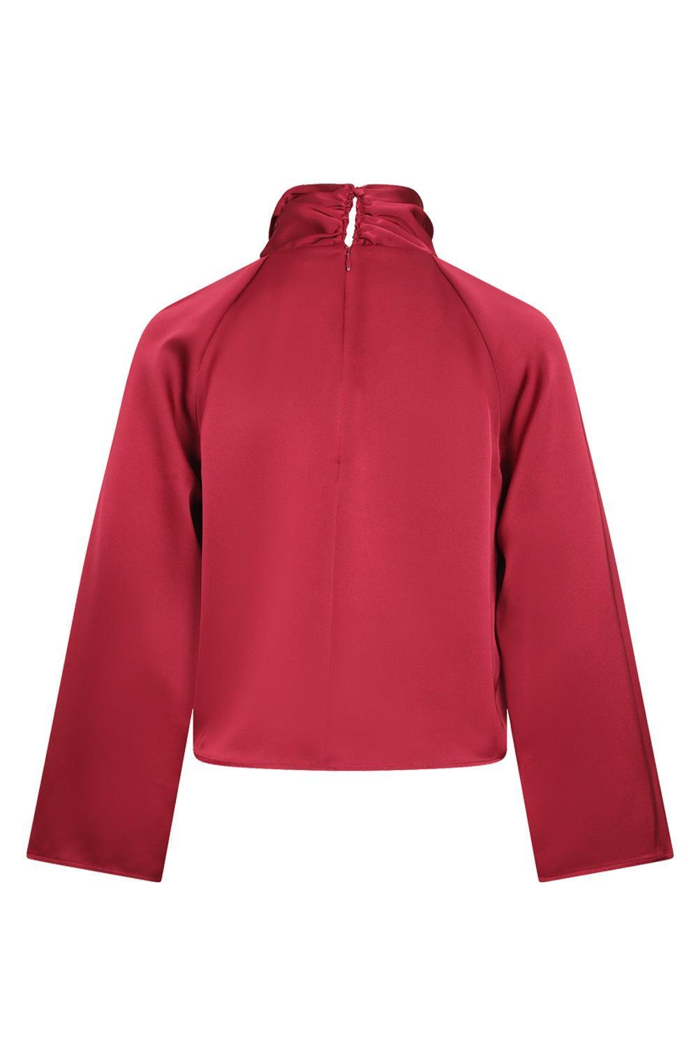 Cira Blouse Burgundy