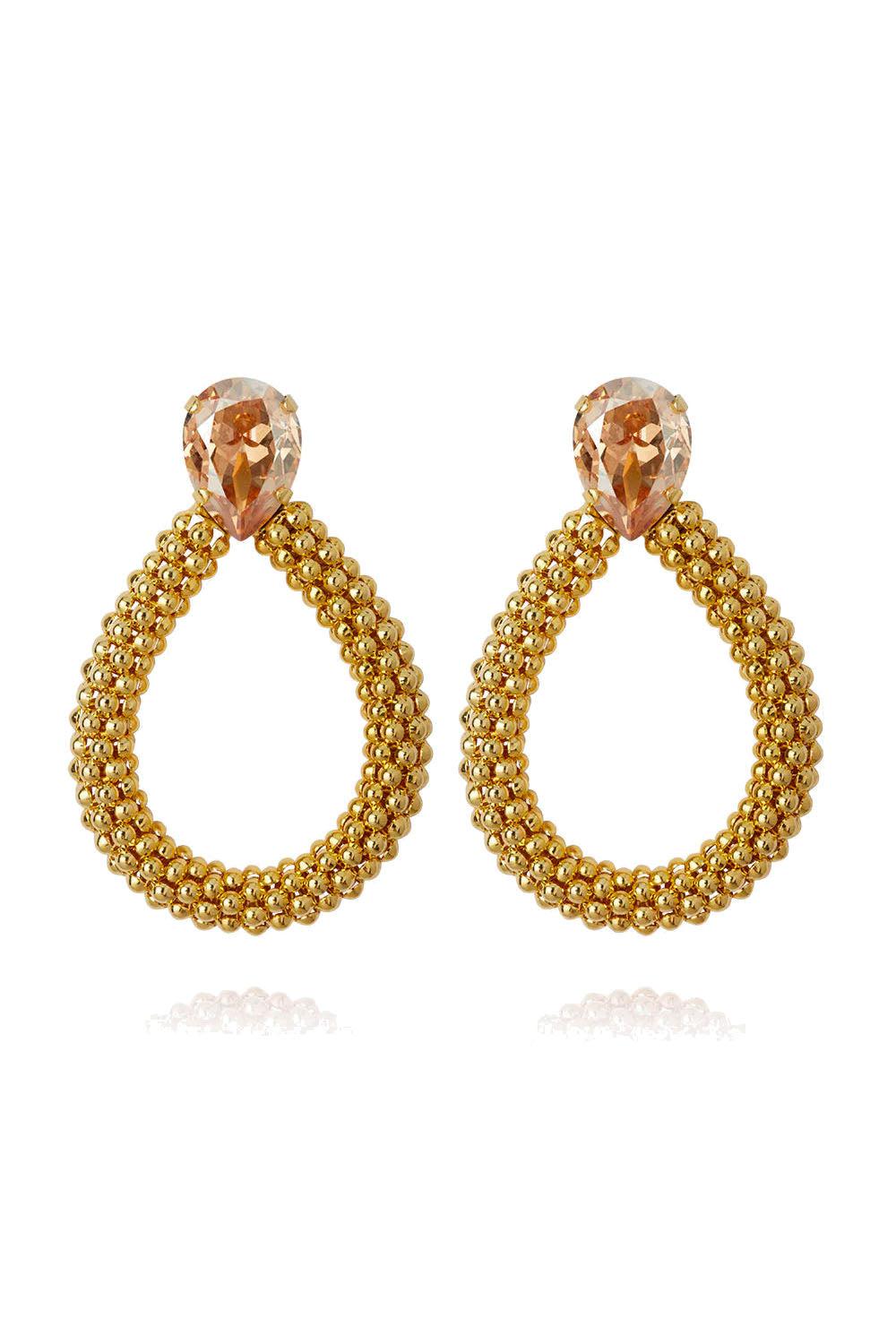 Classic Rope Earrings Golden Shadow