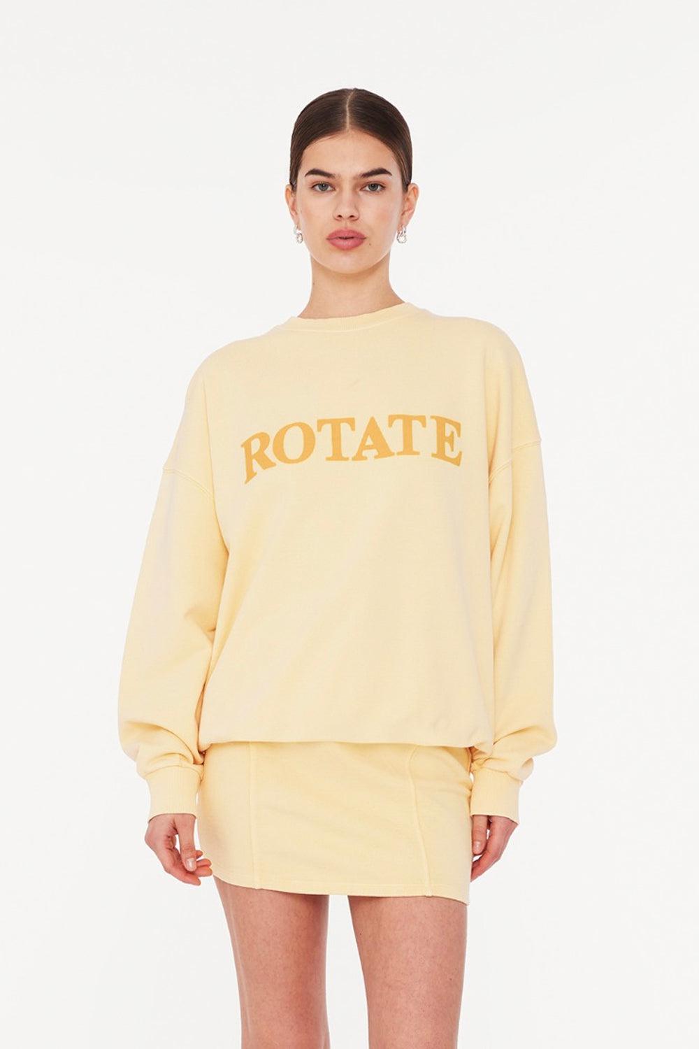 Classic sweat Logo Crew neck Golden Haze