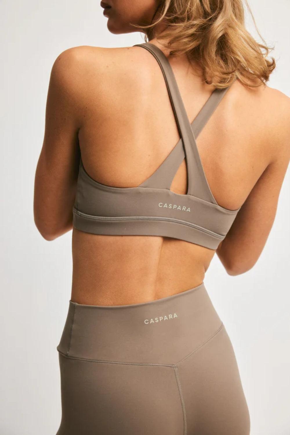 Cloudform Crossback Sports Bra Truffle