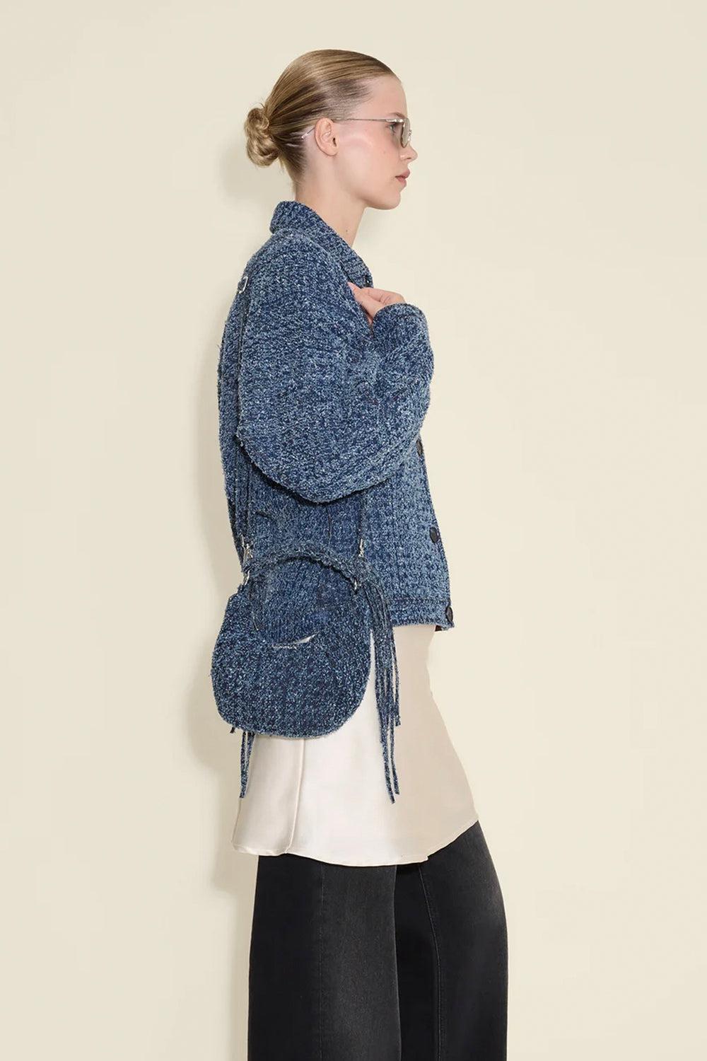 Cocoon Denim Micro Bag