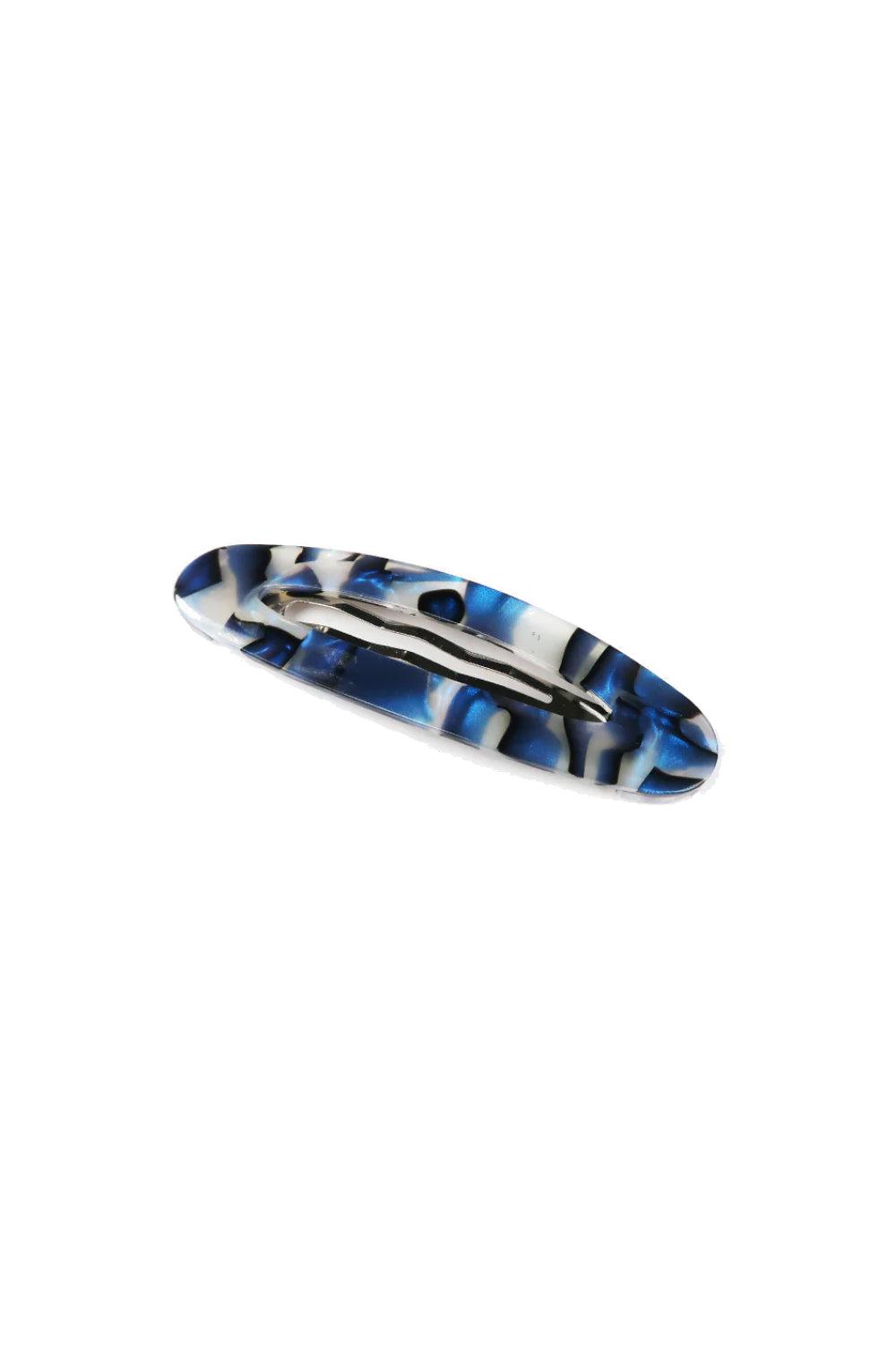 Cora Hair Clip Black Blue