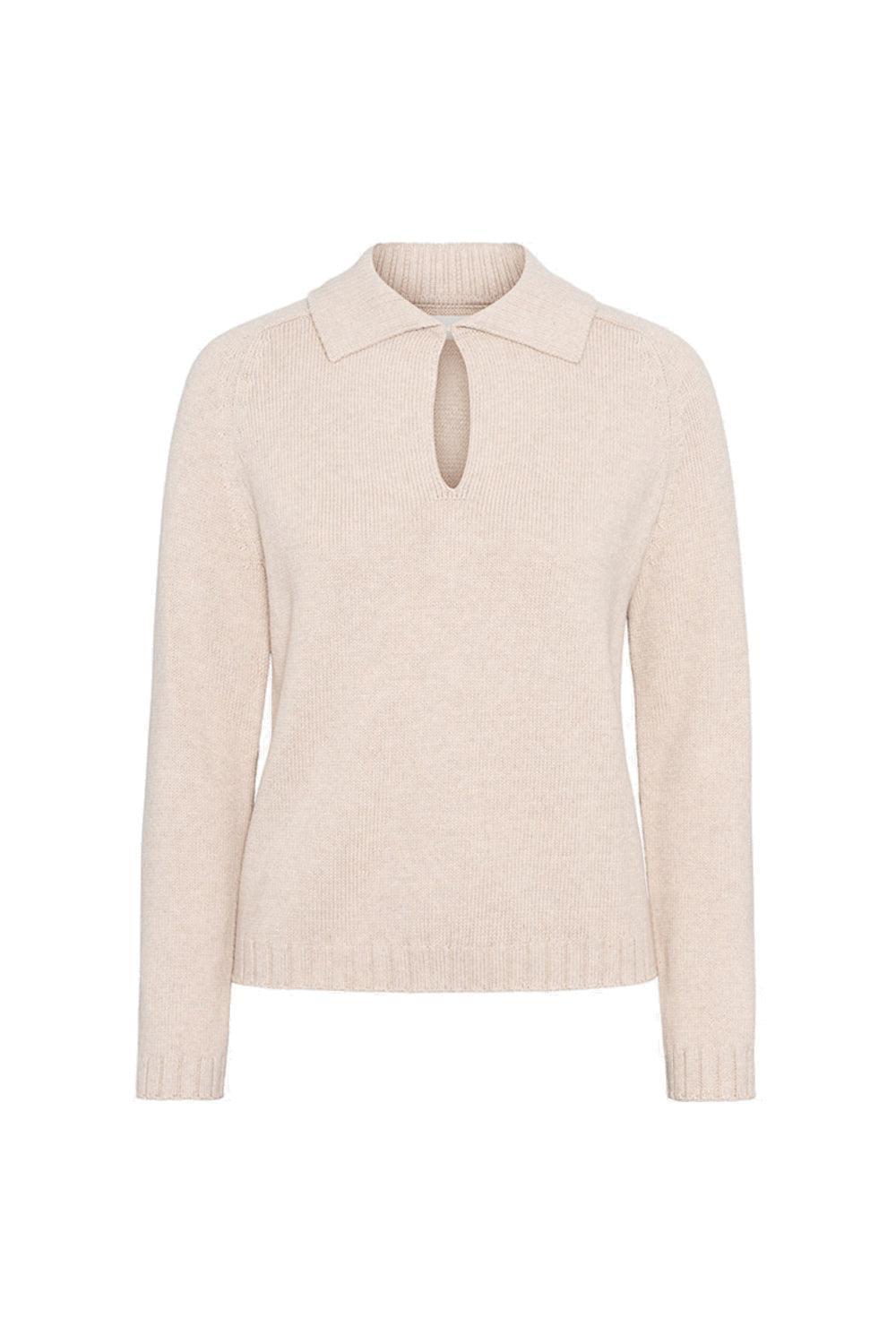 Corelia Knit Light Sand Melange