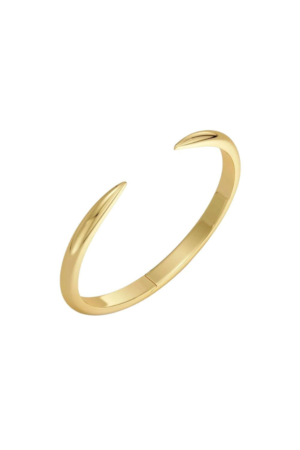 Crest Bangle Gold
