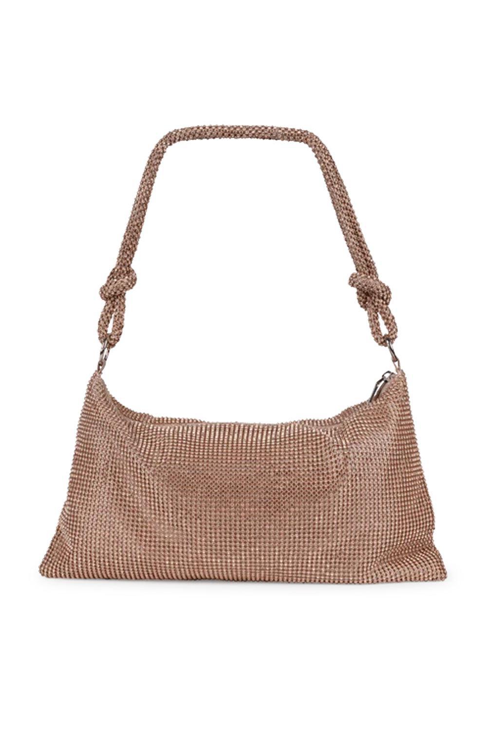 Crystal Vibes Bloom Bag Beige