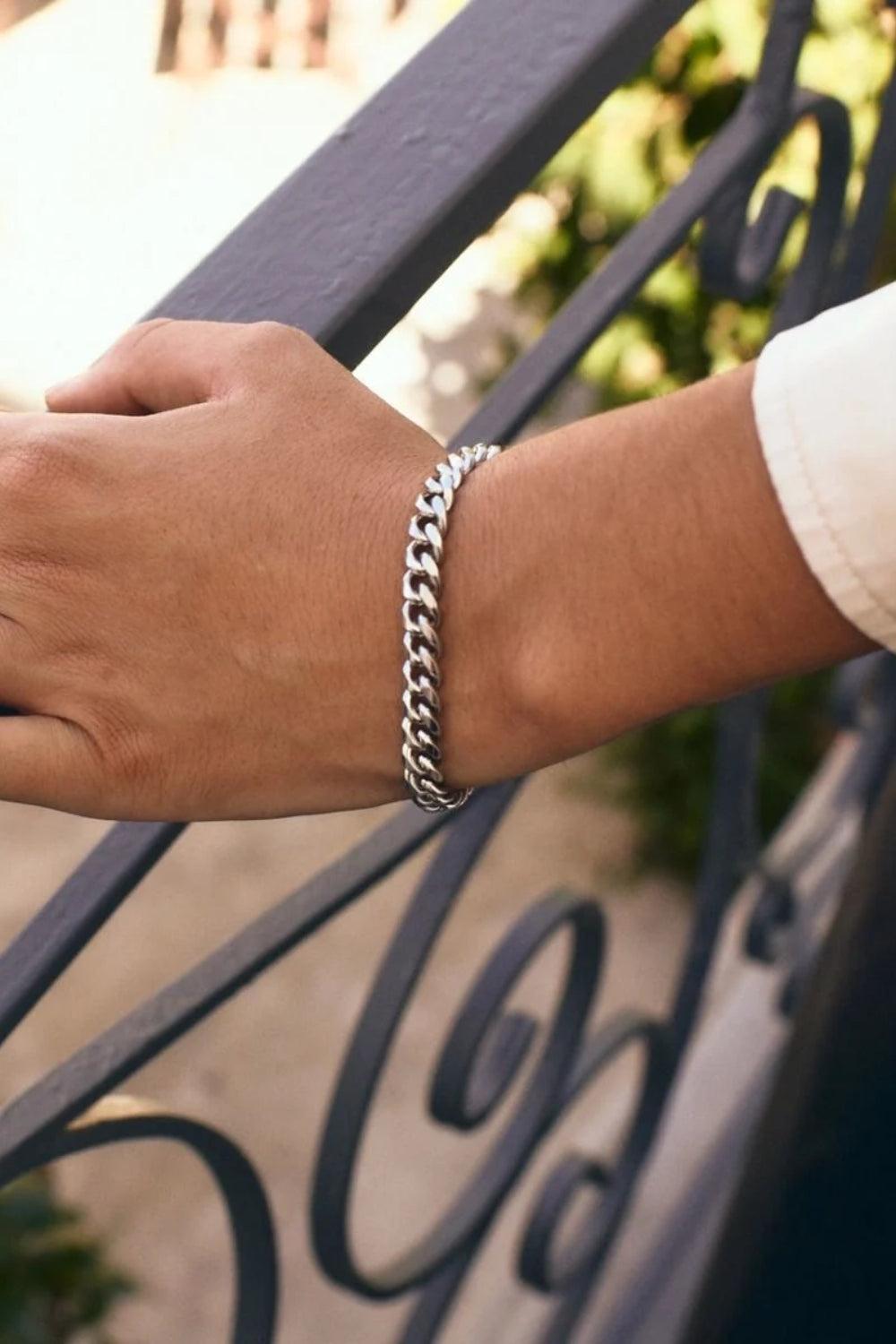 Curb Chain Bracelet Gold