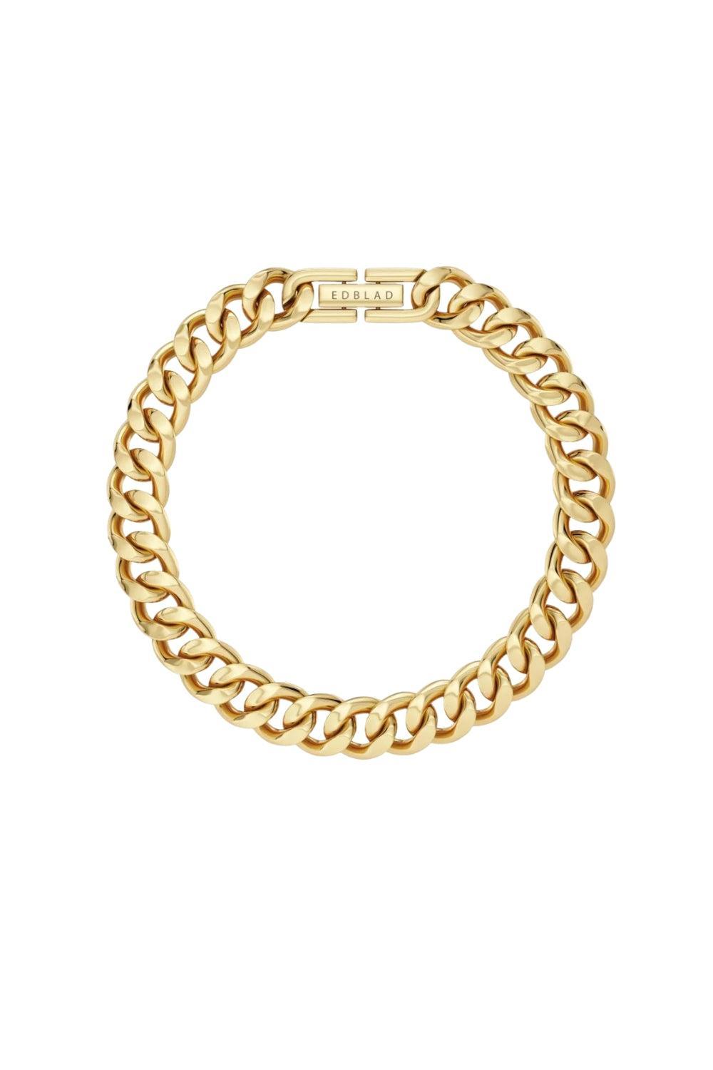 Curb Chain Bracelet Gold