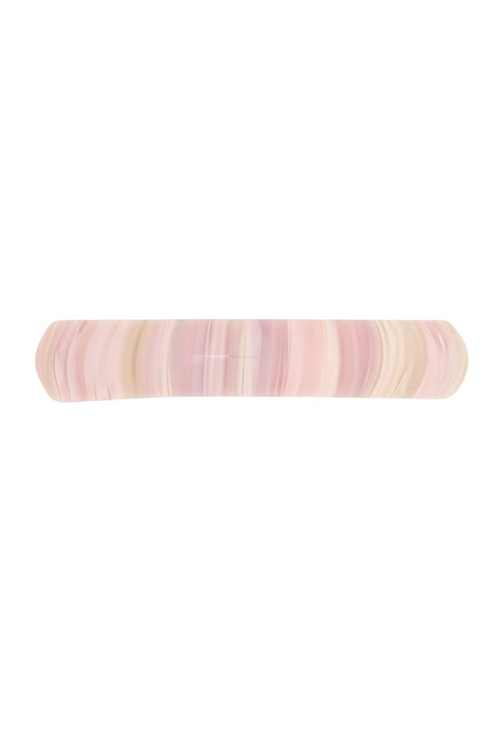 Curved Cherie Clip Light Pink