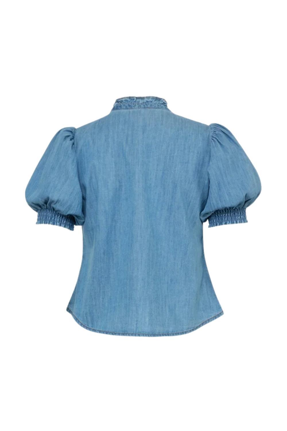 Denim Blouse Light Blue