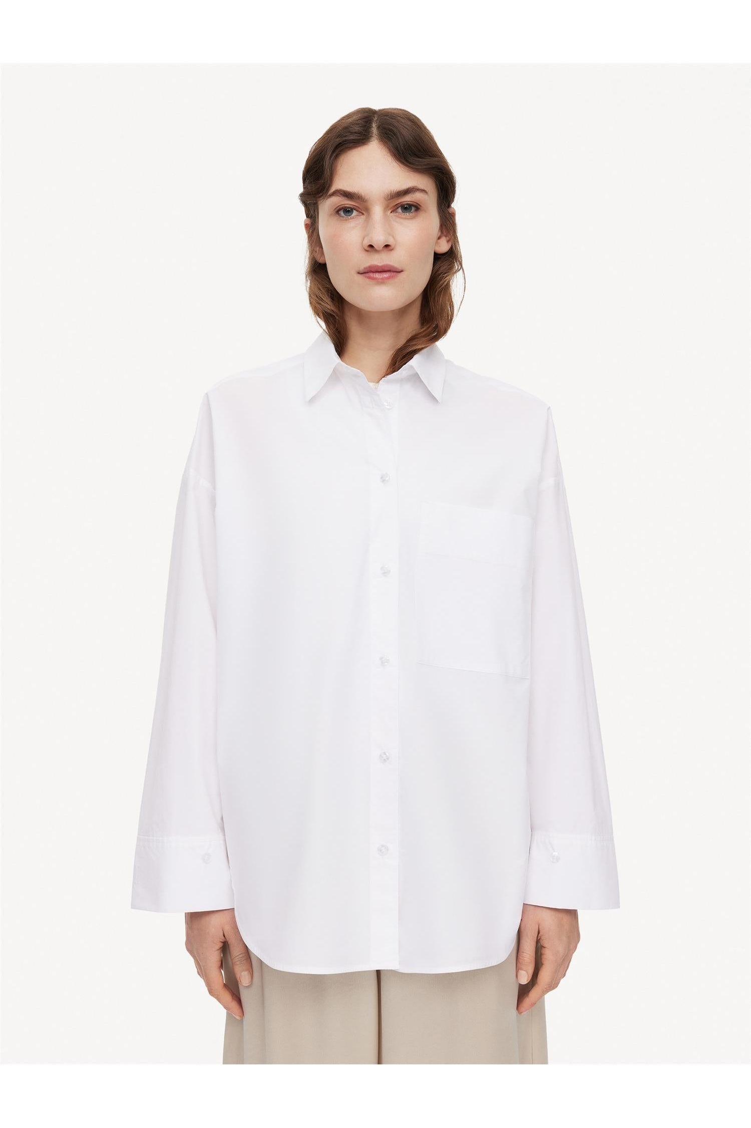 Derris Organic Cotton Shirt White