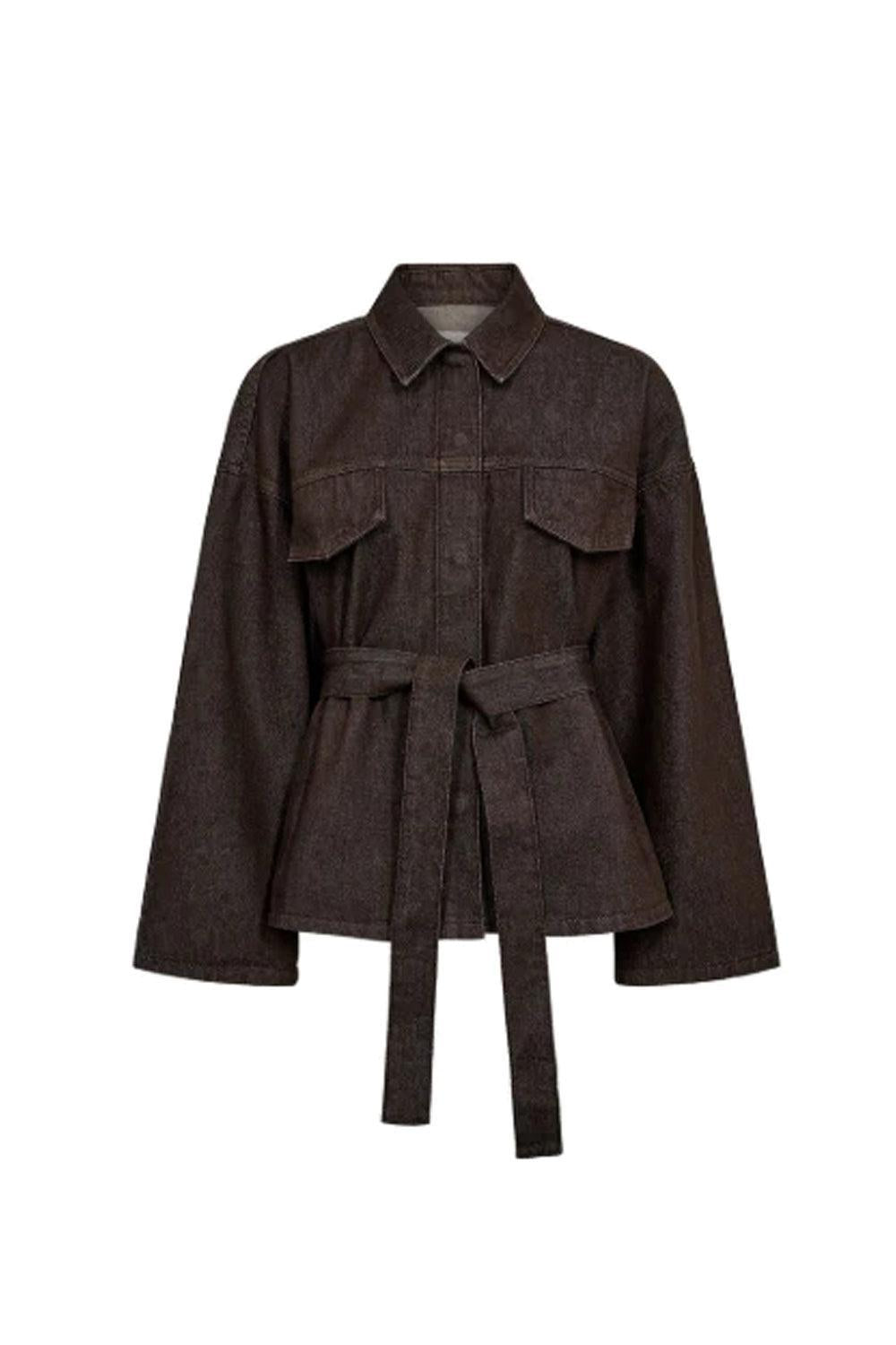 Drew Jacket Wash Exclusive Brown Bourggne