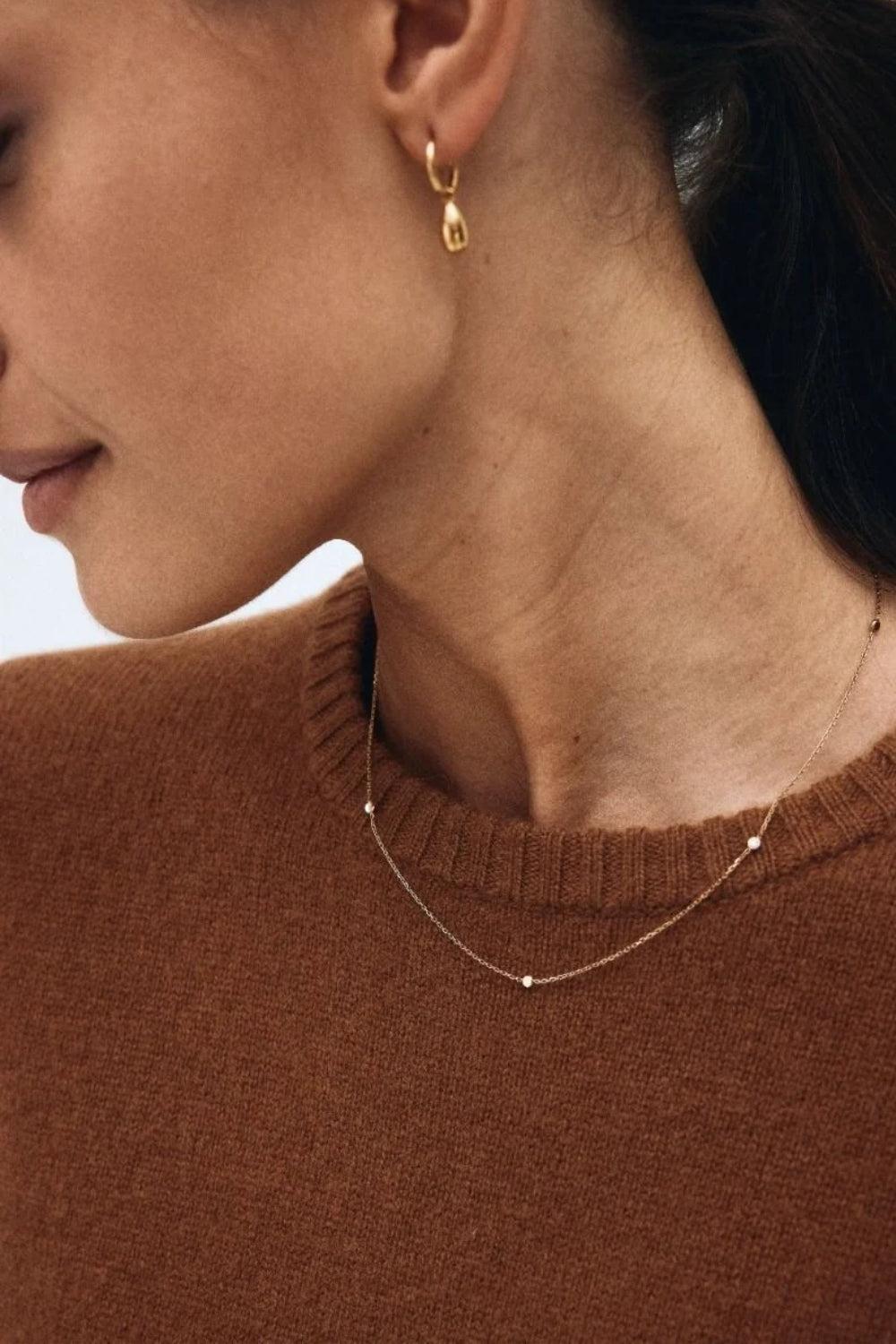 Drop Mini Hoops Gold