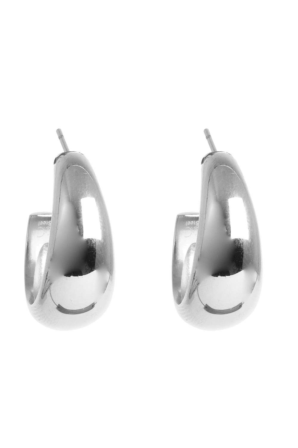 Earring Hollow Silver