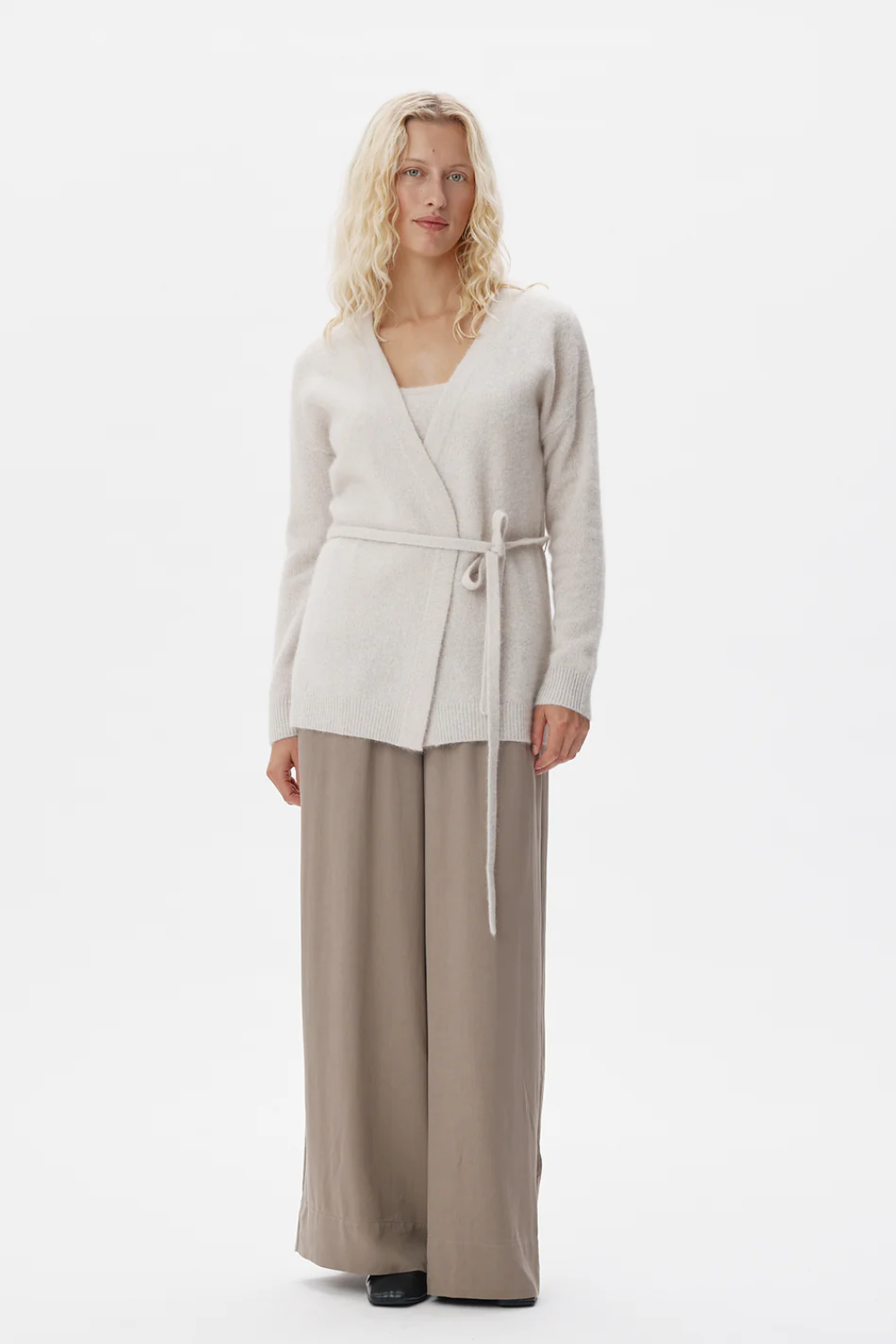 Ebba Silver White Melange