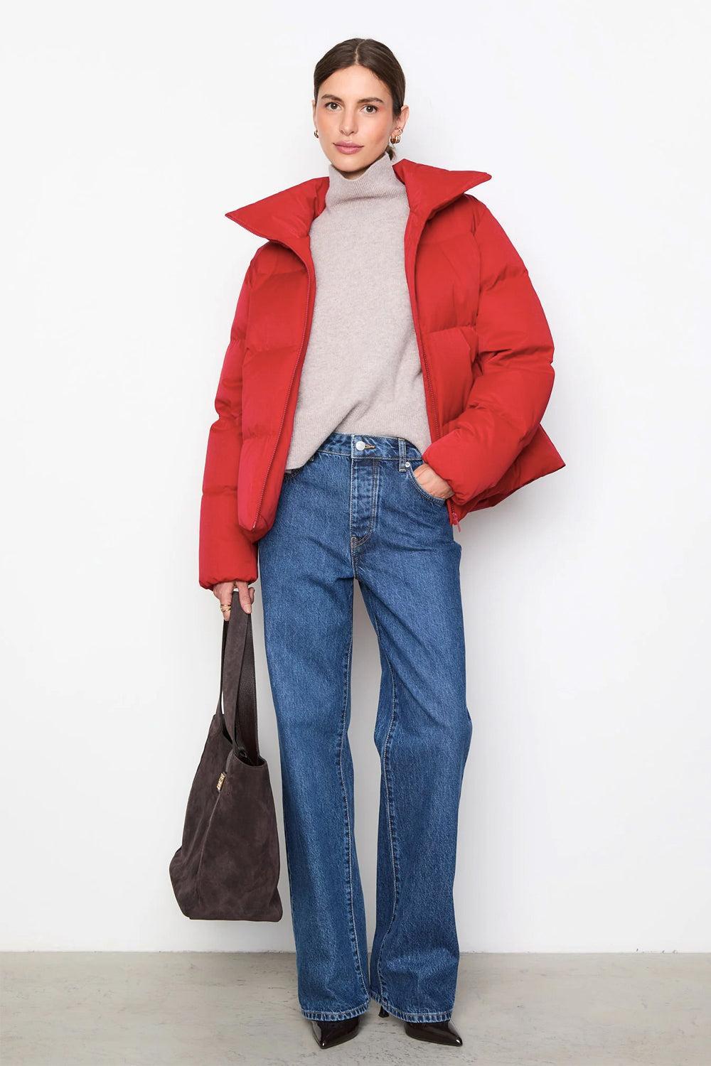 Edmont Down Jacket Red