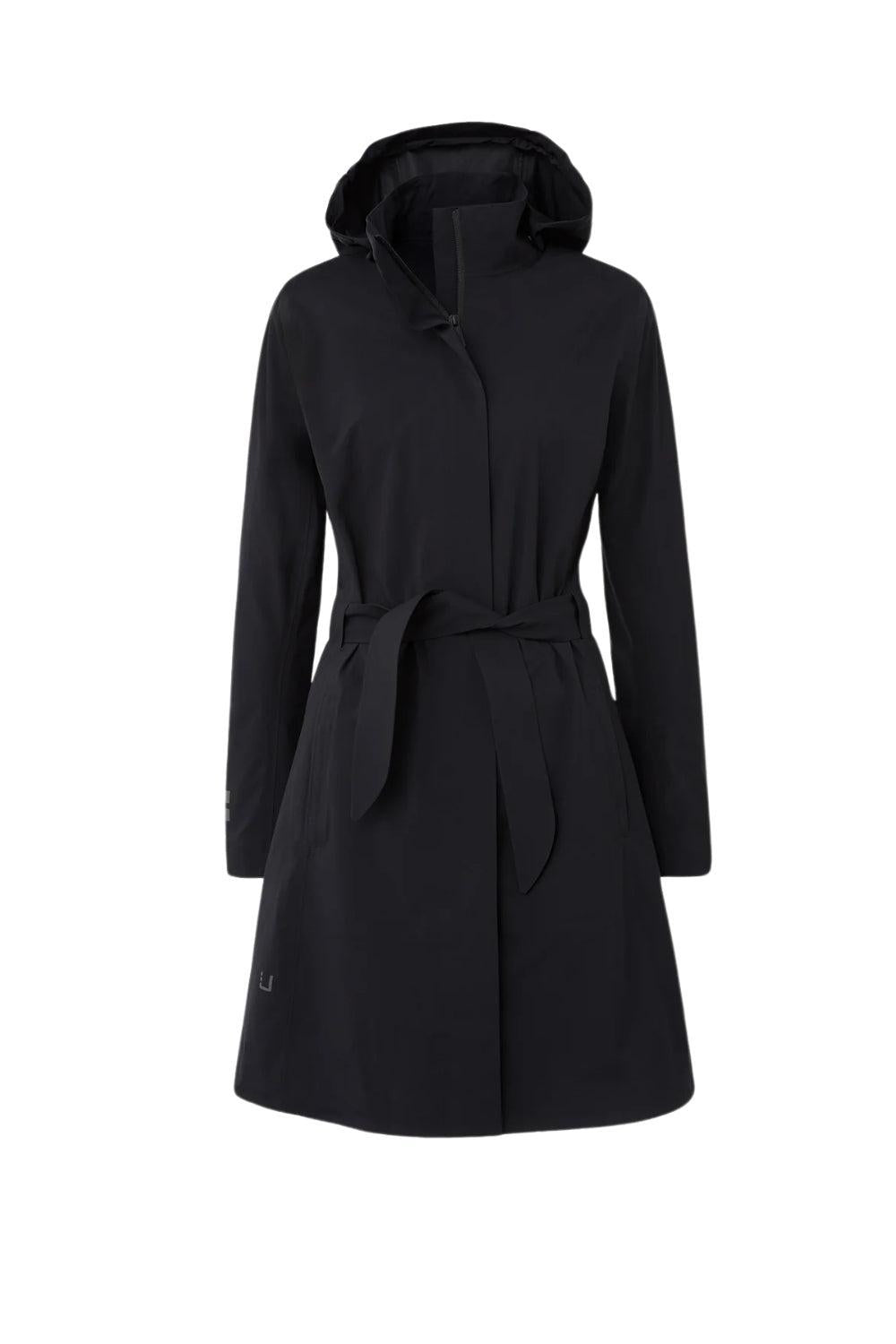 Elektra Coat Black Storm