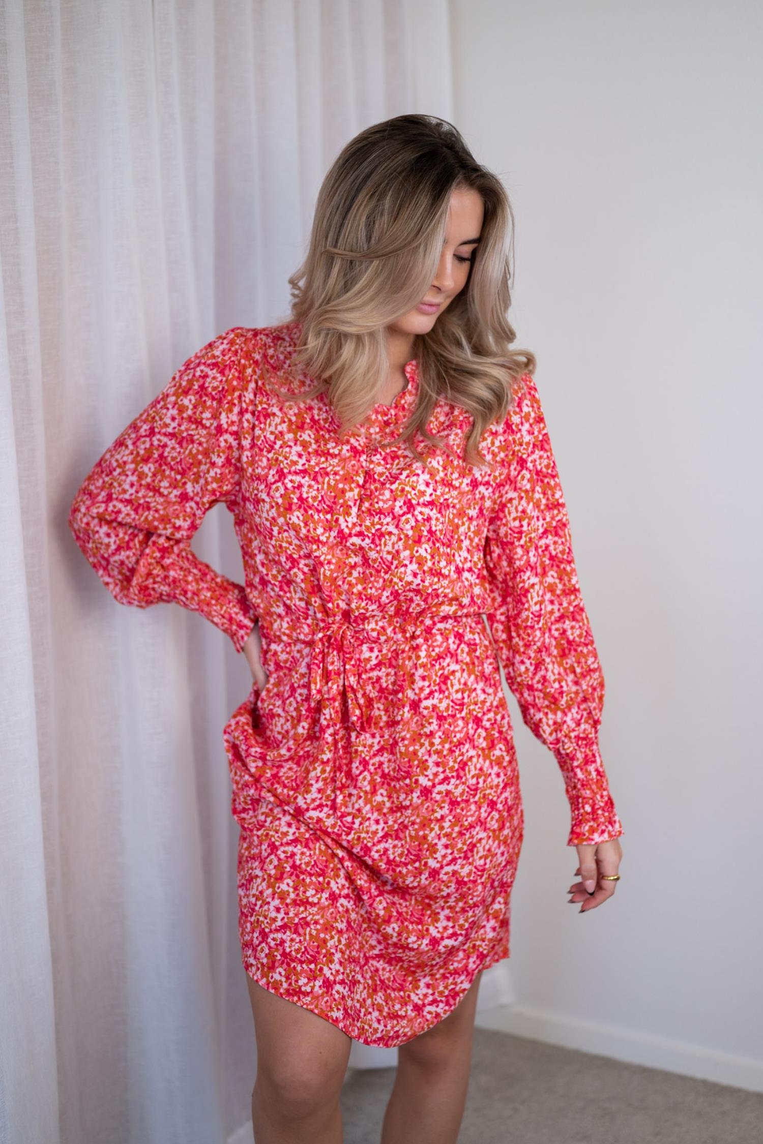 Elin Dress Plumer Print