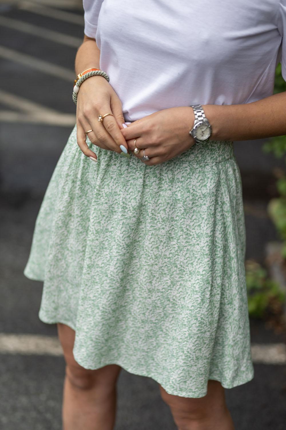 Elisa Skirt Green Shades